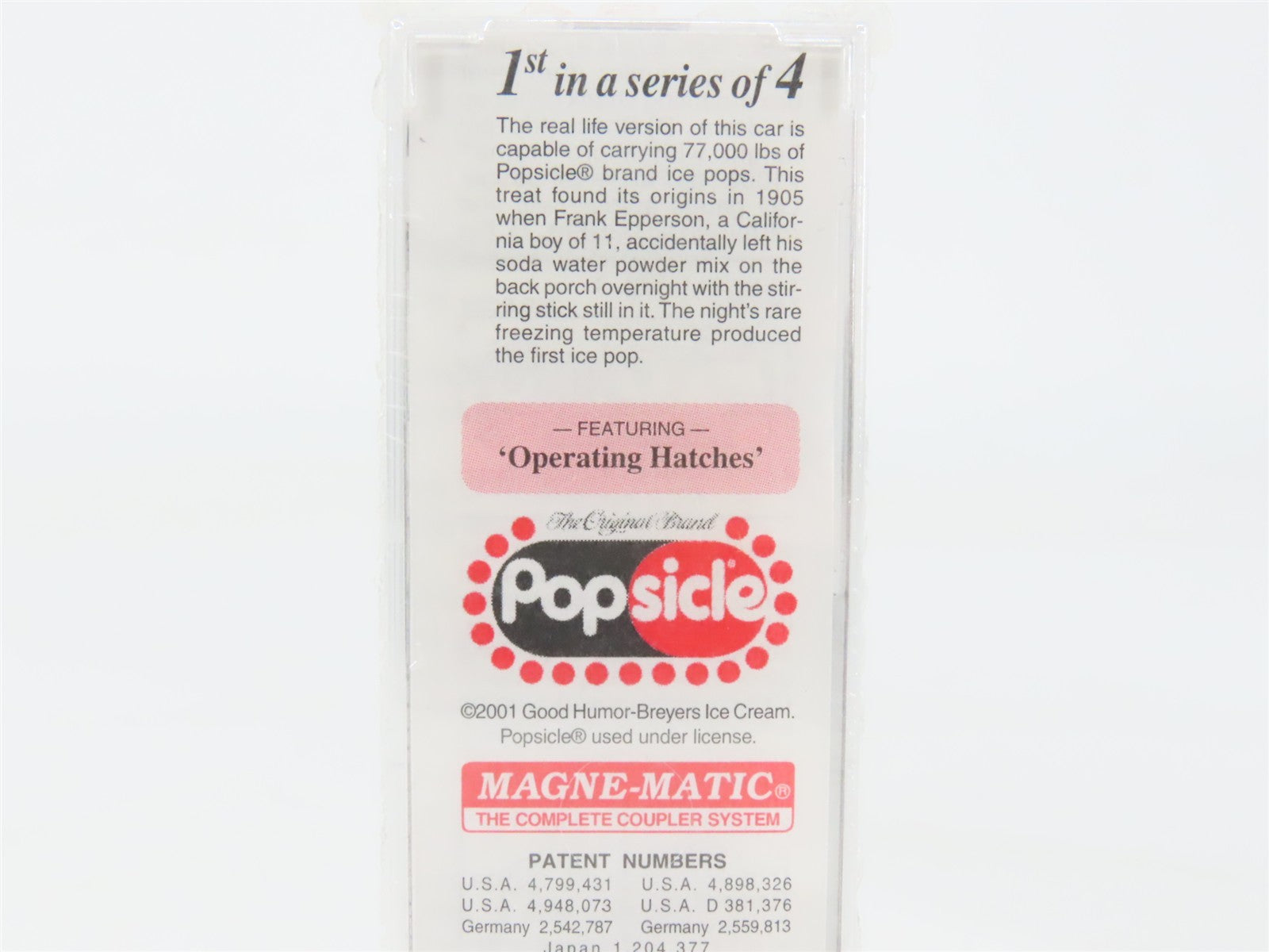 N Scale Micro-Trains 59050 GH Popsicle 40' Reefer 501 RTR