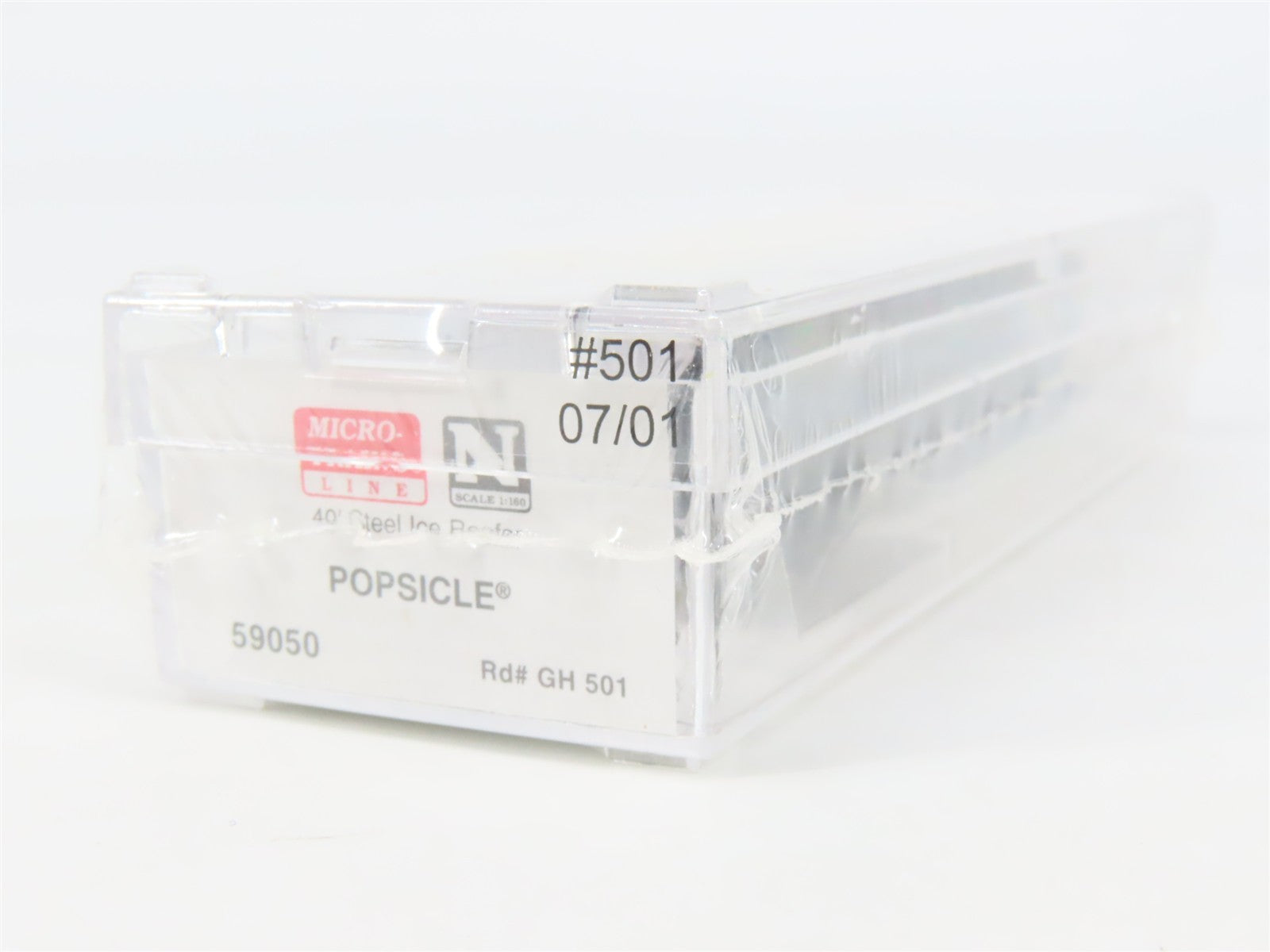 N Scale Micro-Trains 59050 GH Popsicle 40' Reefer 501 RTR