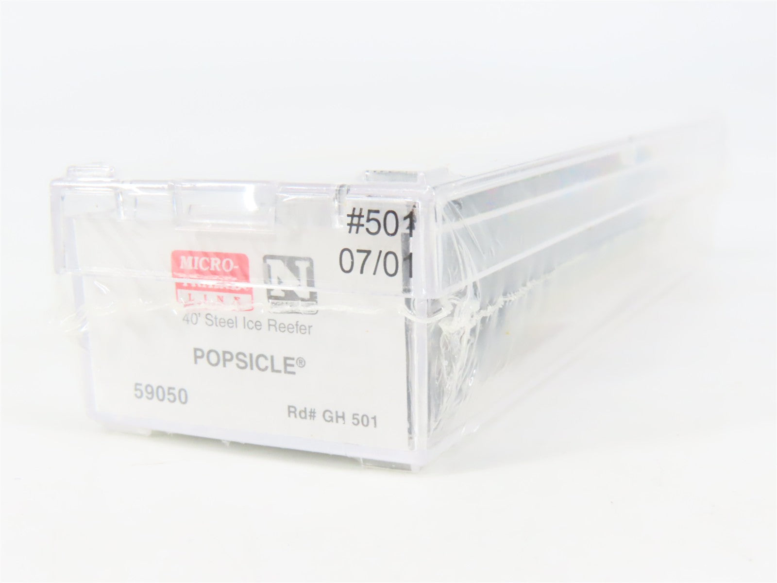 N Scale Micro-Trains 59050 GH Popsicle 40' Steel Ice Reefer 501 RTR