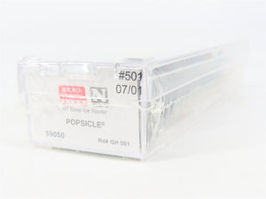 N Scale Micro-Trains 59050 GH Popsicle 40' Steel Ice Reefer 501 RTR