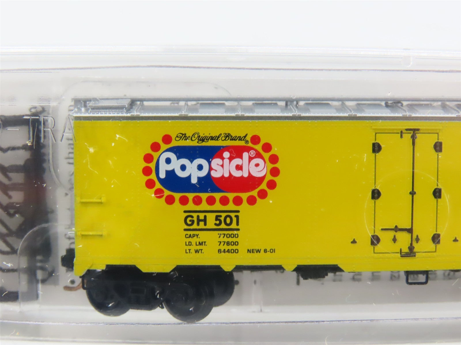 N Scale Micro-Trains 59050 GH Popsicle 40' 40' Steel Ice Reefer 501 RTR