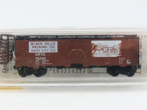 N Scale Micro-Trains 59530 U.R.T.C. (Black Hills Packing Co.) 40' Ice Reefer RTR