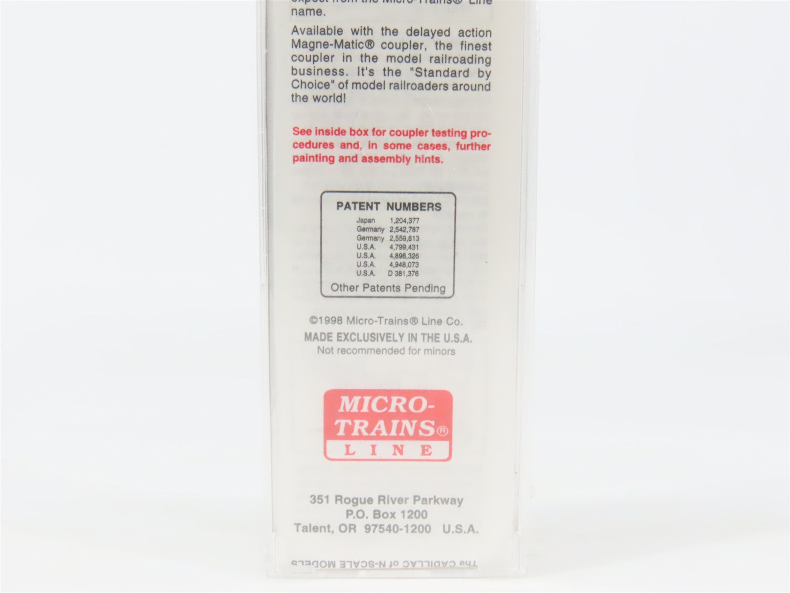 N Scale Micro-Trains 59530 U.R.T.C. (Black Hills Packing Co.) 40' Ice Reefer RTR