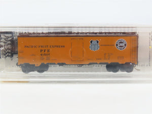 N Scale Micro-Trains 59520 Pacific Fruit Express 40' Steel Side Ice Reefer RTR