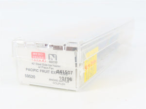 N Scale Micro-Trains 59520 Pacific Fruit Express 40' Steel Side Ice Reefer RTR