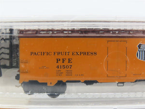 N Scale Micro-Trains 59520 Pacific Fruit Express 40' Steel Side Ice Reefer RTR