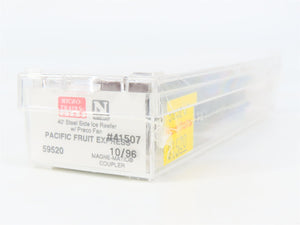 N Scale Micro-Trains 59520 Pacific Fruit Express 40' Steel Side Ice Reefer RTR
