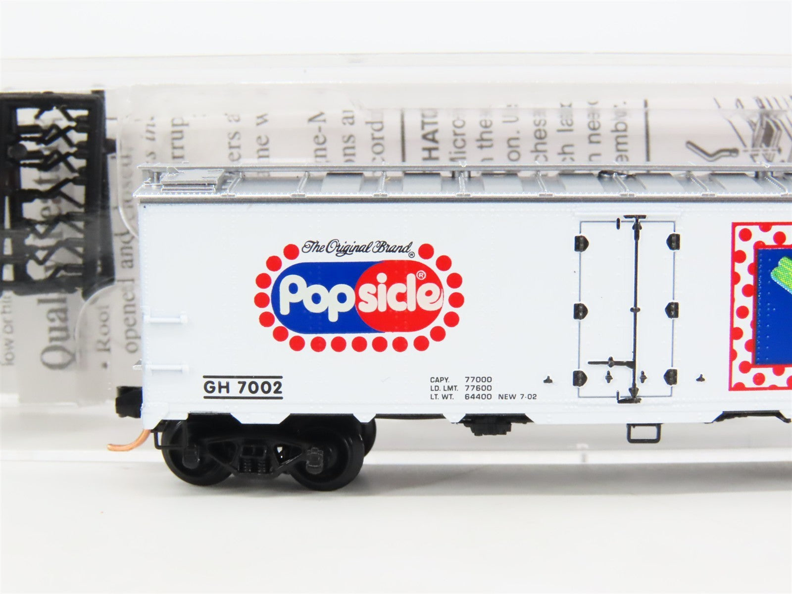 N Scale Micro-Trains MTL 59080 GH Popsicle 40' Steel Ice Reefer 7002 RTR