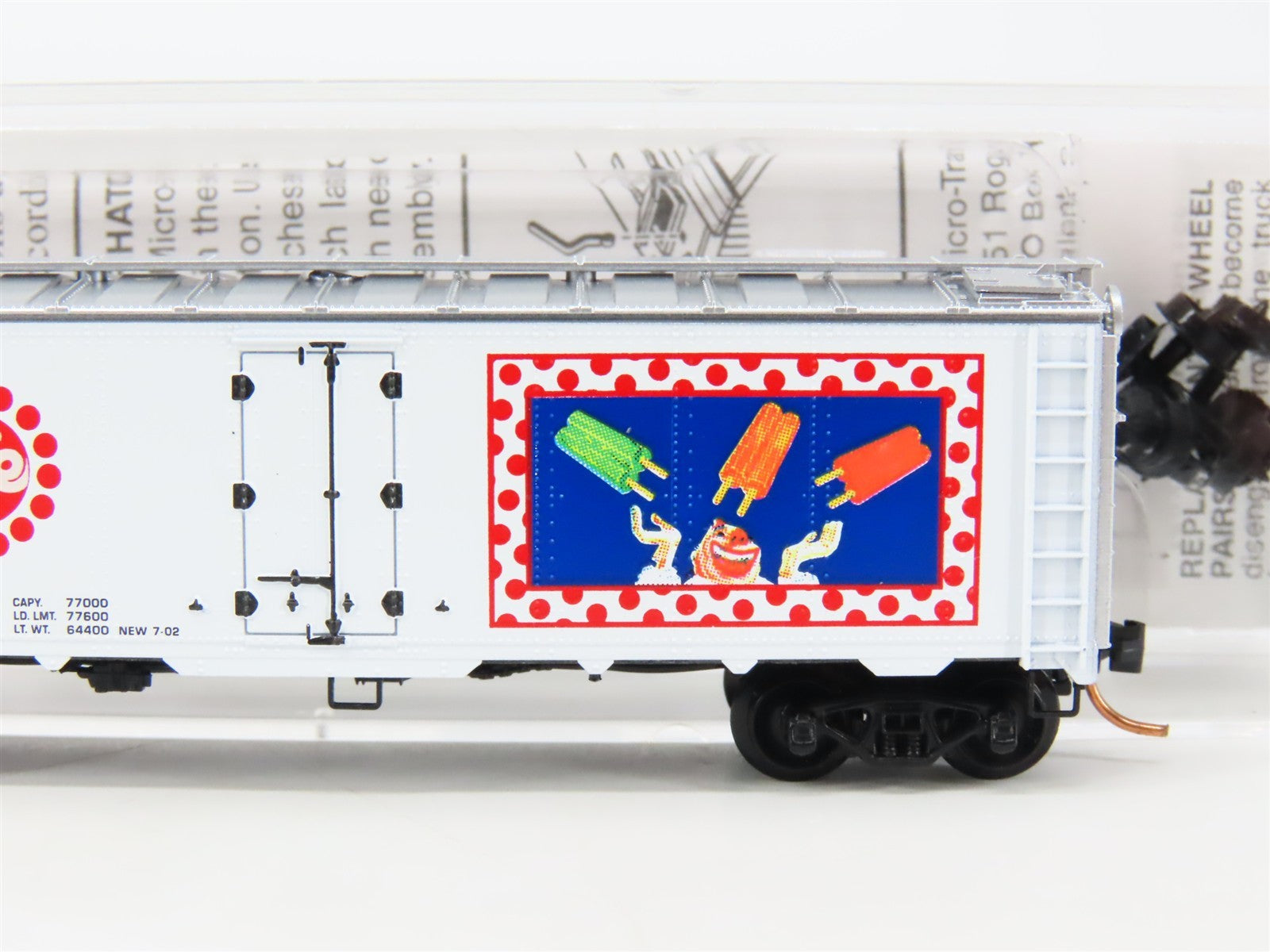 N Scale Micro-Trains MTL 59080 GH Popsicle 40' Steel Ice Reefer 7002 RTR