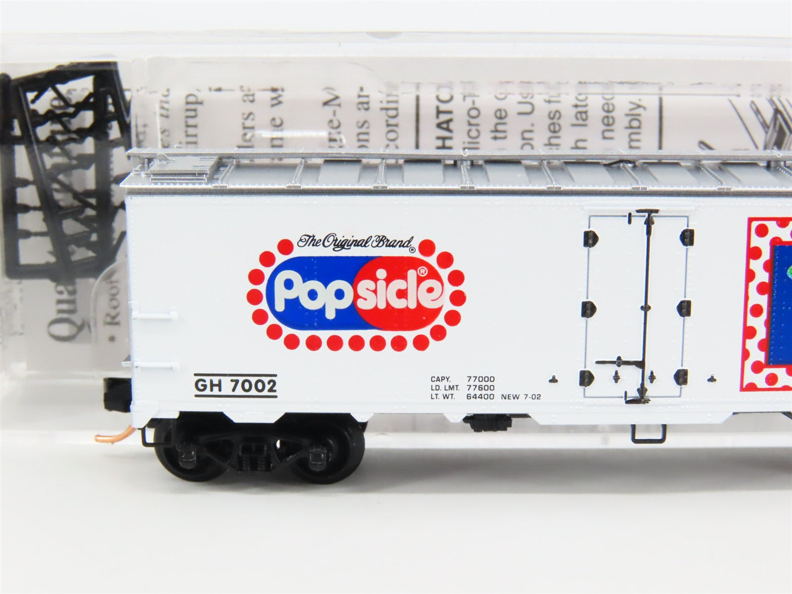 N Scale Micro-Trains 59080 GH Popsicle 40' Steel Ice Reefer 7002 RTR