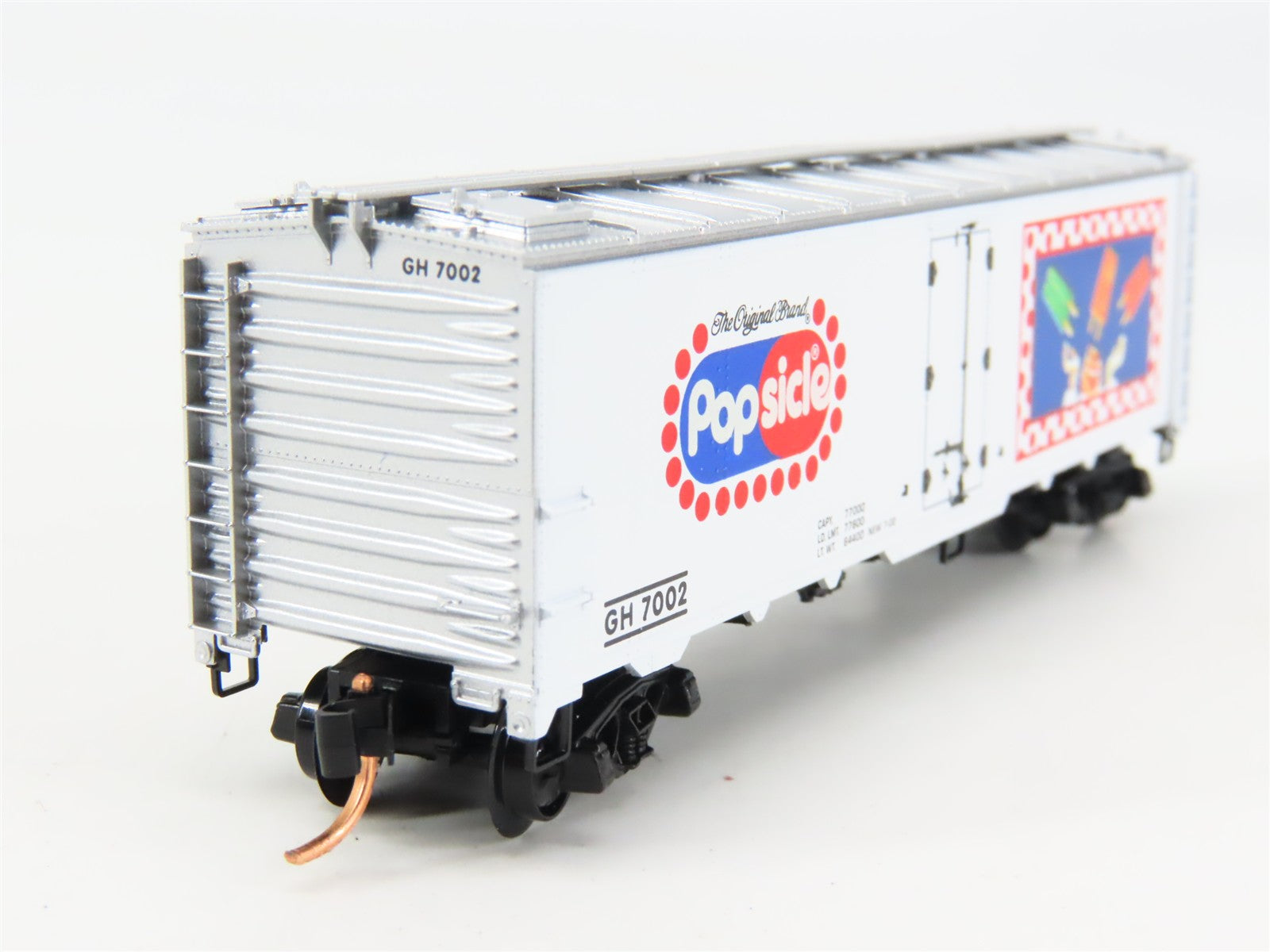 N Scale Micro-Trains MTL 59080 GH Popsicle 40' Steel Ice Reefer #7002 RTR