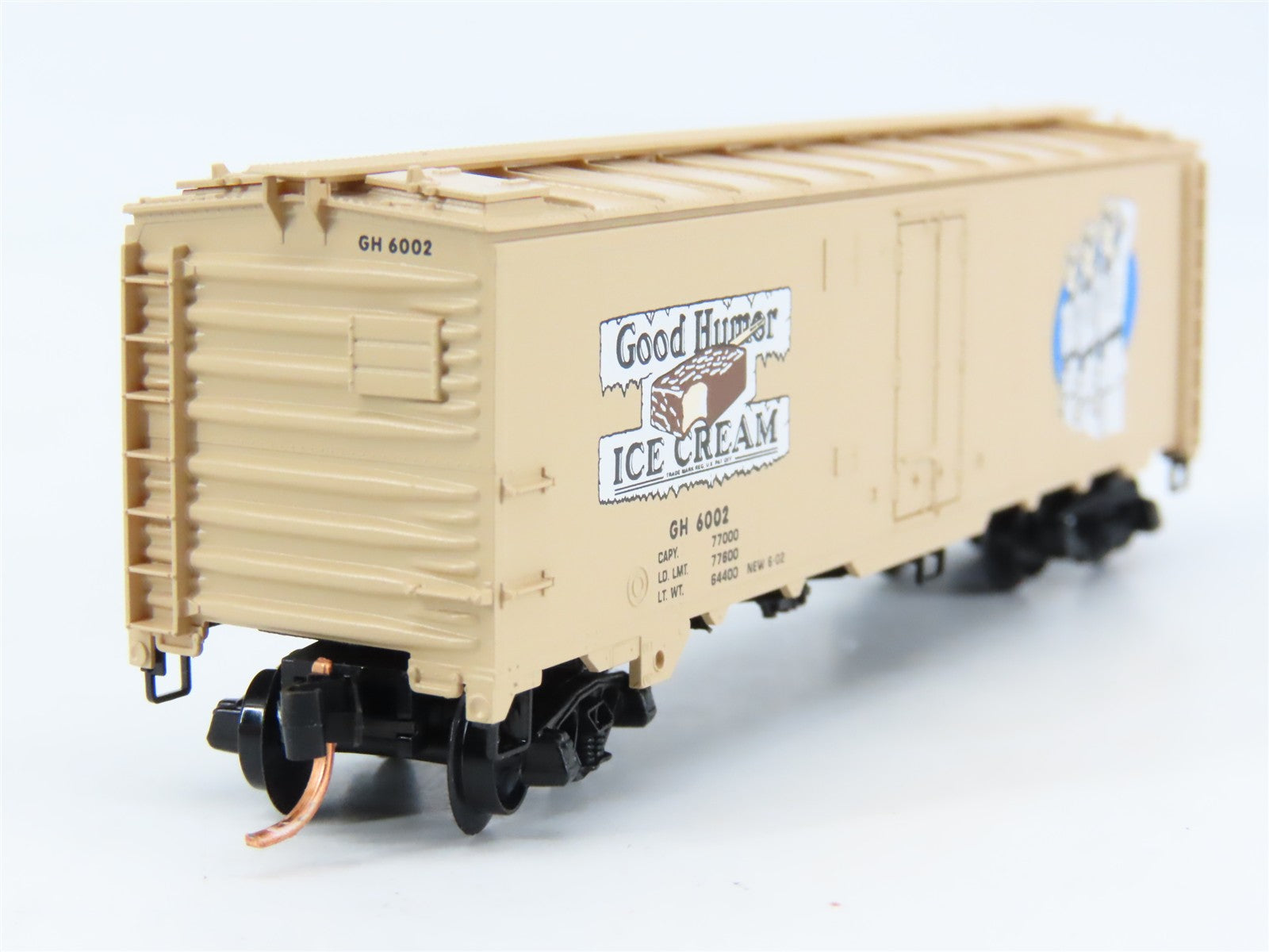 N Scale Micro-Trains 59570 GH Good Humor 40' 40' Steel Ice Reefer 6002 RTR