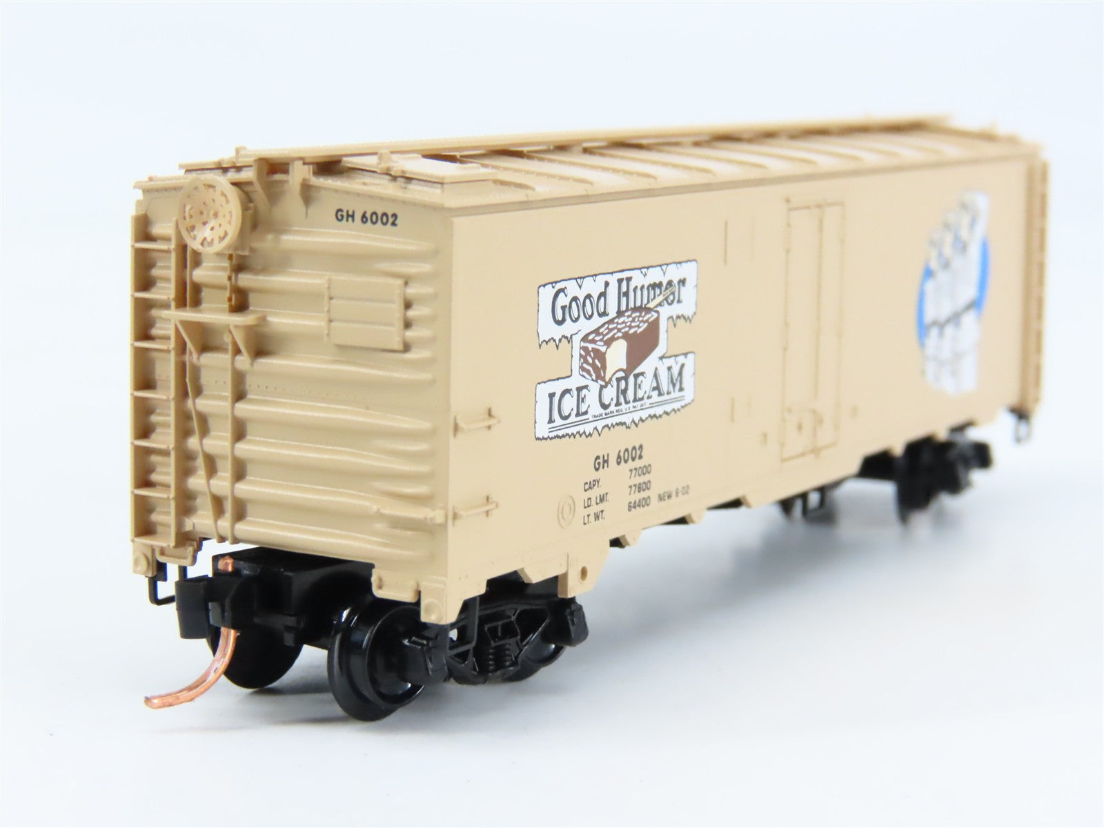 N Scale Micro-Trains 59570 GH Good Humor 40' 40' Steel Ice Reefer 6002 RTR