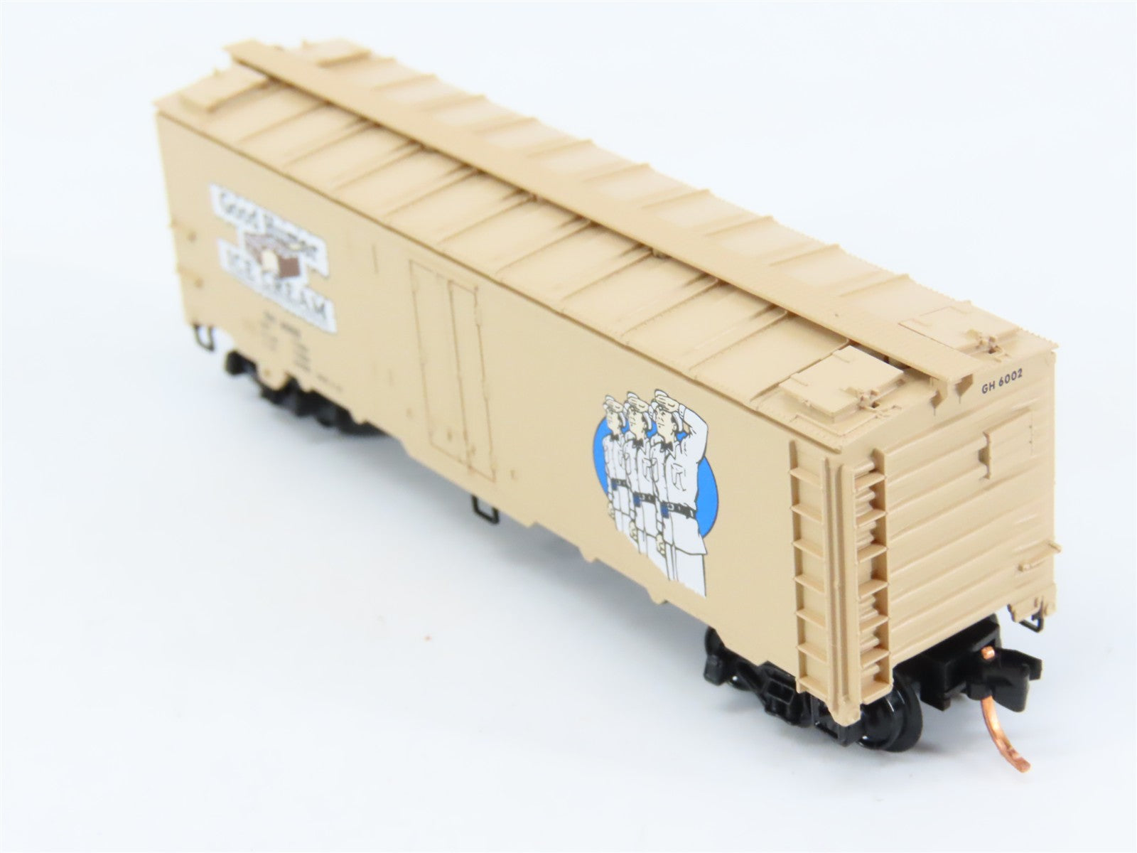 N Scale Micro-Trains 59570 GH Good Humor 40' 40' Steel Ice Reefer 6002 RTR