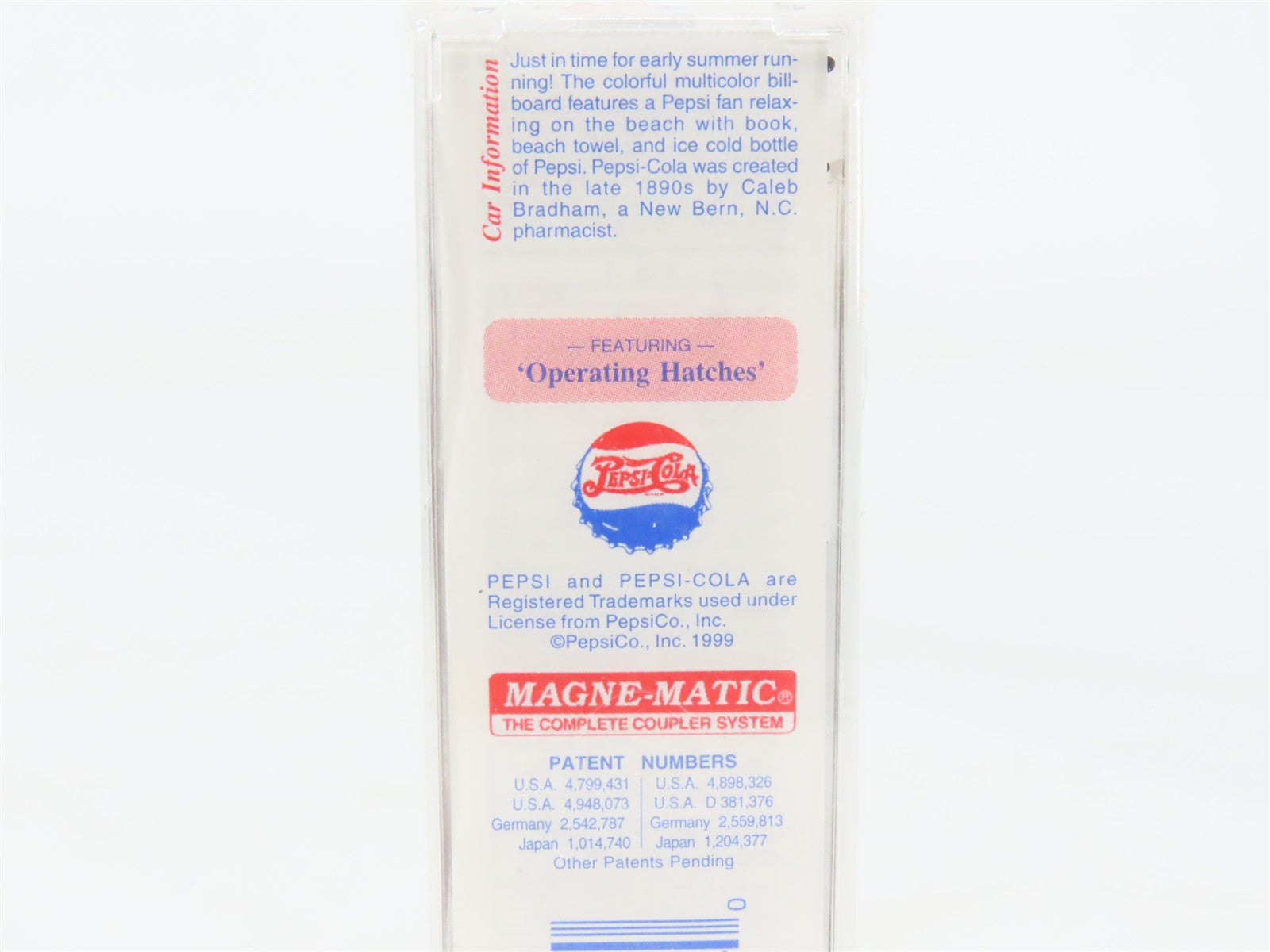 N Scale Micro-Trains 59550 PCEX Pepsi-Cola 40' Reefer 59505 RTR