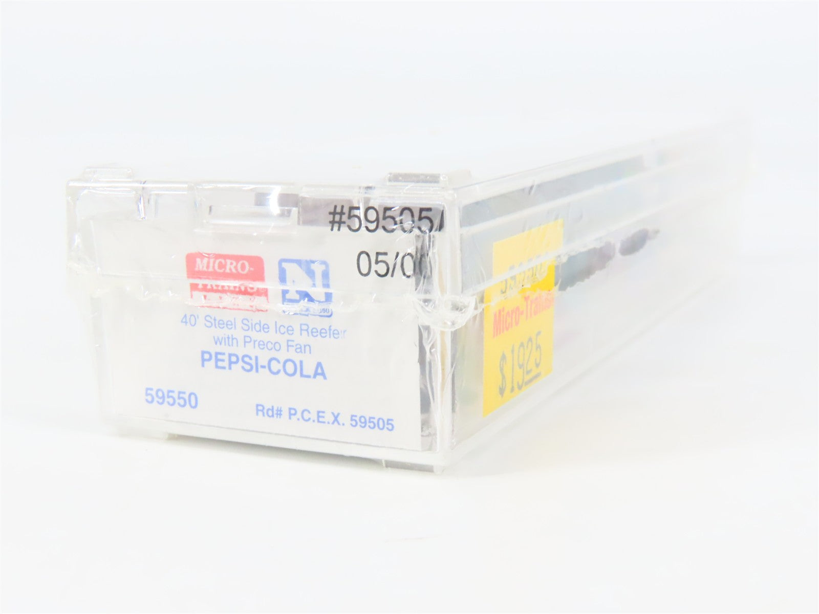 N Scale Micro-Trains 59550 PCEX Pepsi-Cola 40' Reefer 59505 RTR