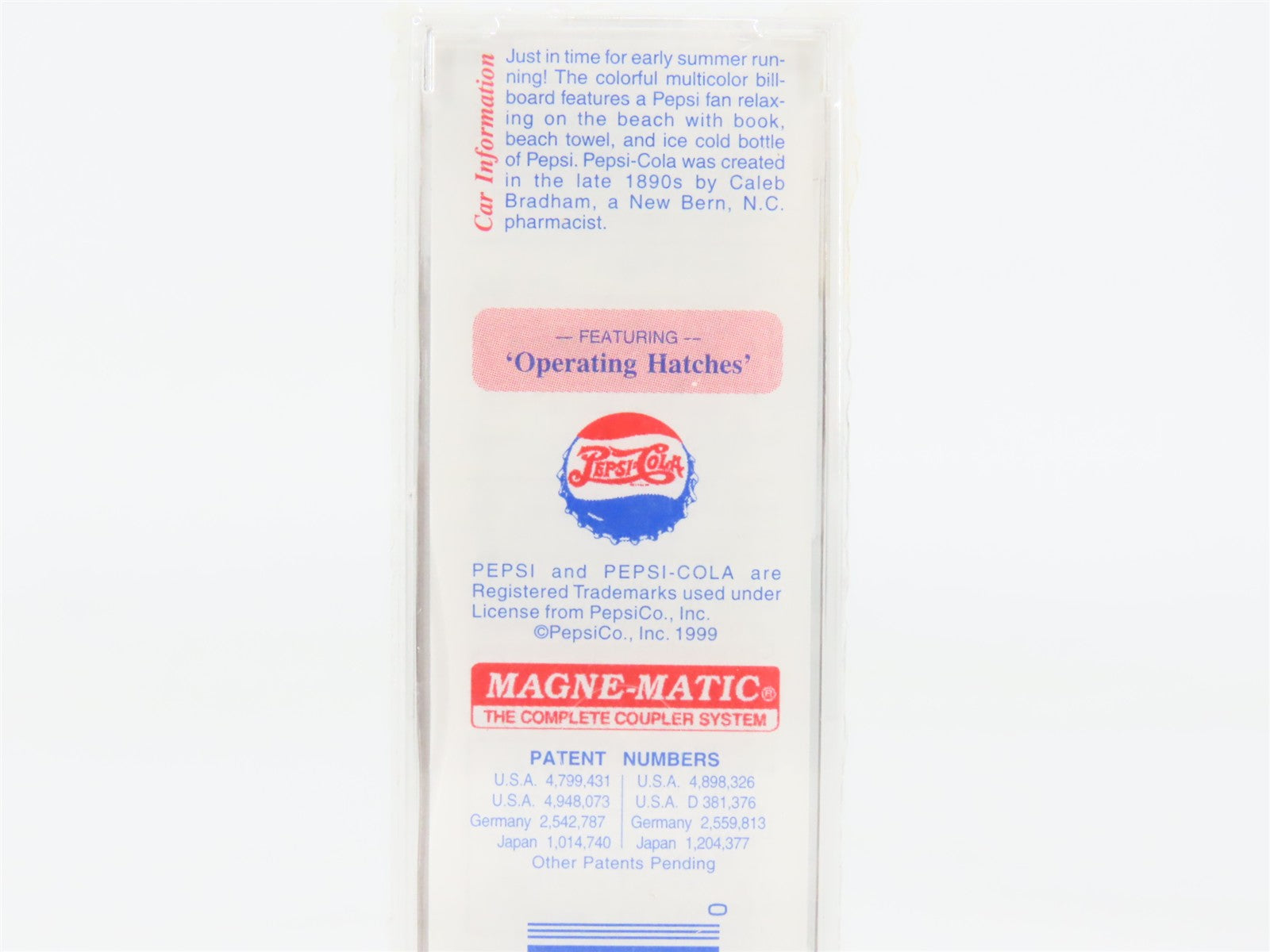 N Scale Micro-Trains 59550 PCEX Pepsi-Cola 40' Reefer 59505 RTR