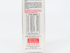 N Scale Micro-Trains 59510 Pacific Fruit Express 40' Steel Side Ice Reefer RTR