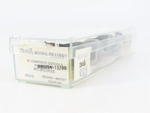 N Scale Micro-Trains 60010 MILW Milwaukee Road 50' Gondola 80354 RTR