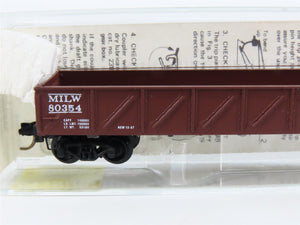 N Scale Micro-Trains 60010 MILW Milwaukee Road 50' Composite Gondola 80354 RTR