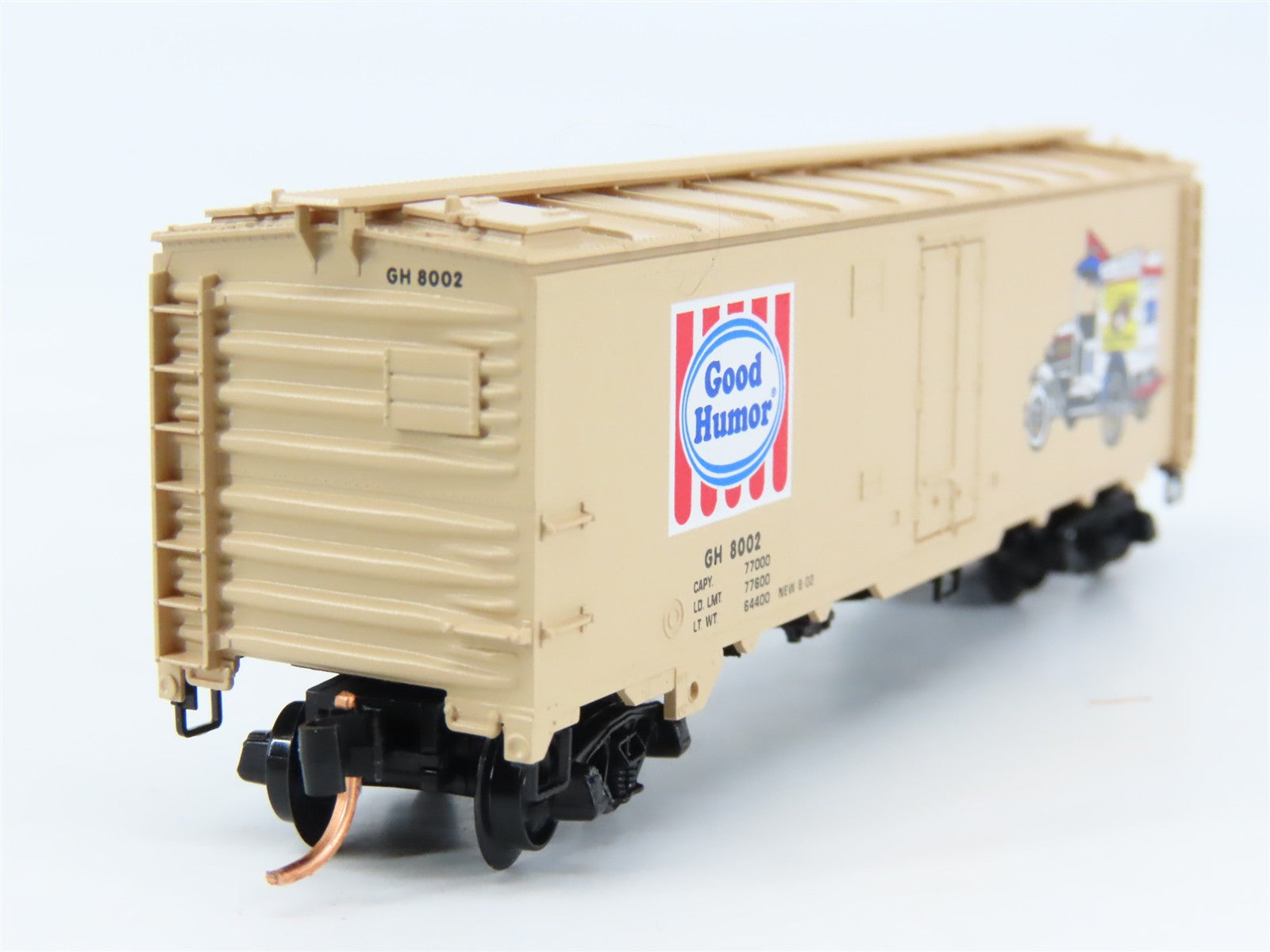N Scale Micro-Trains 59580 GH Good Humor 40' Steel Ice Reefer 8002 RTR