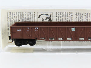 N Scale Micro-Trains 63010 GTW Grand Trunk Western 50' Composite Gondola RTR