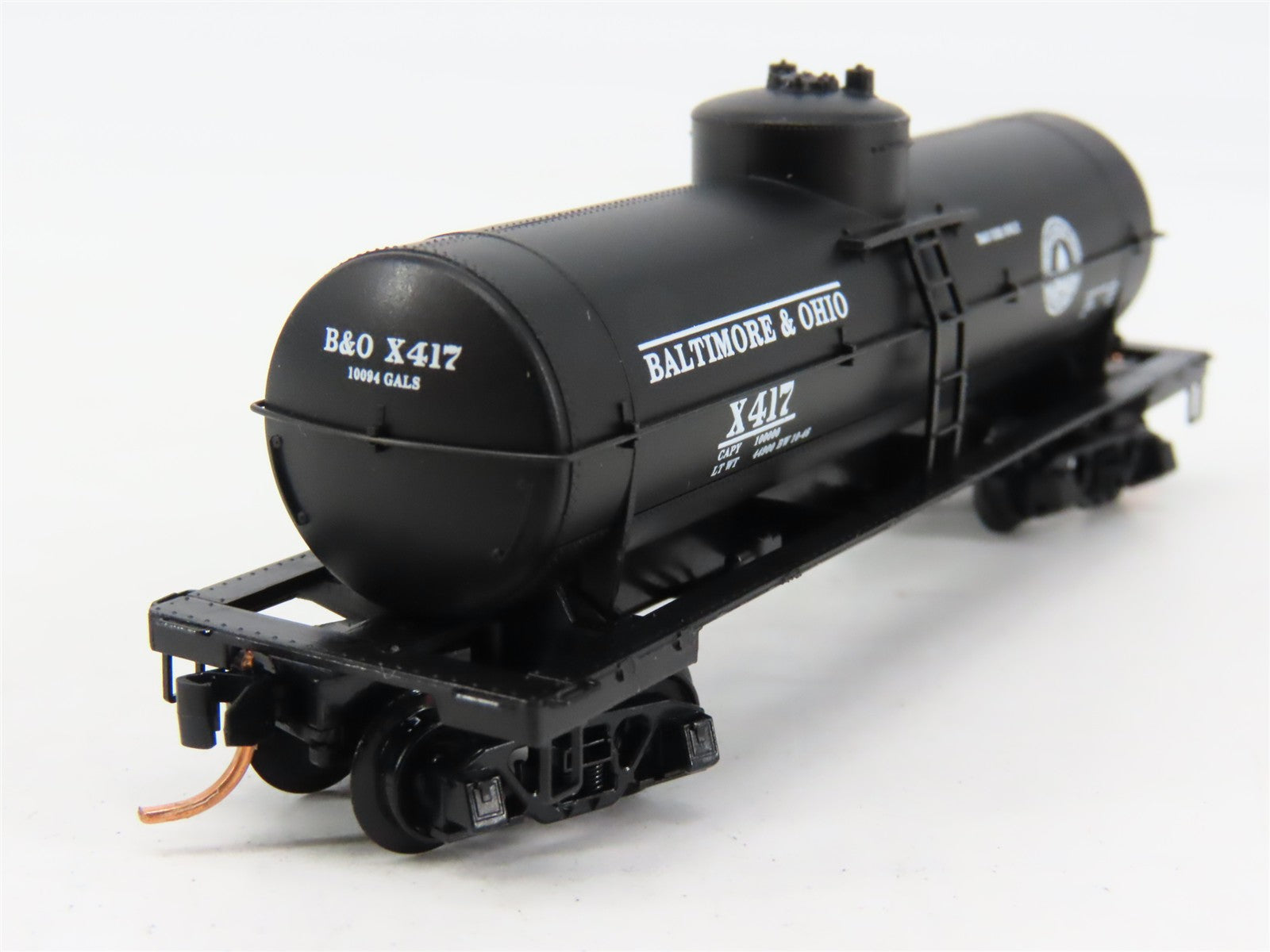 N Scale Micro-Trains MTL 65020 B&O Baltimore & Ohio Single Dome Tank Car #X417