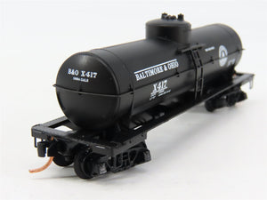 N Scale Micro-Trains MTL 65020 B&O Baltimore & Ohio Single Dome Tank Car #X417