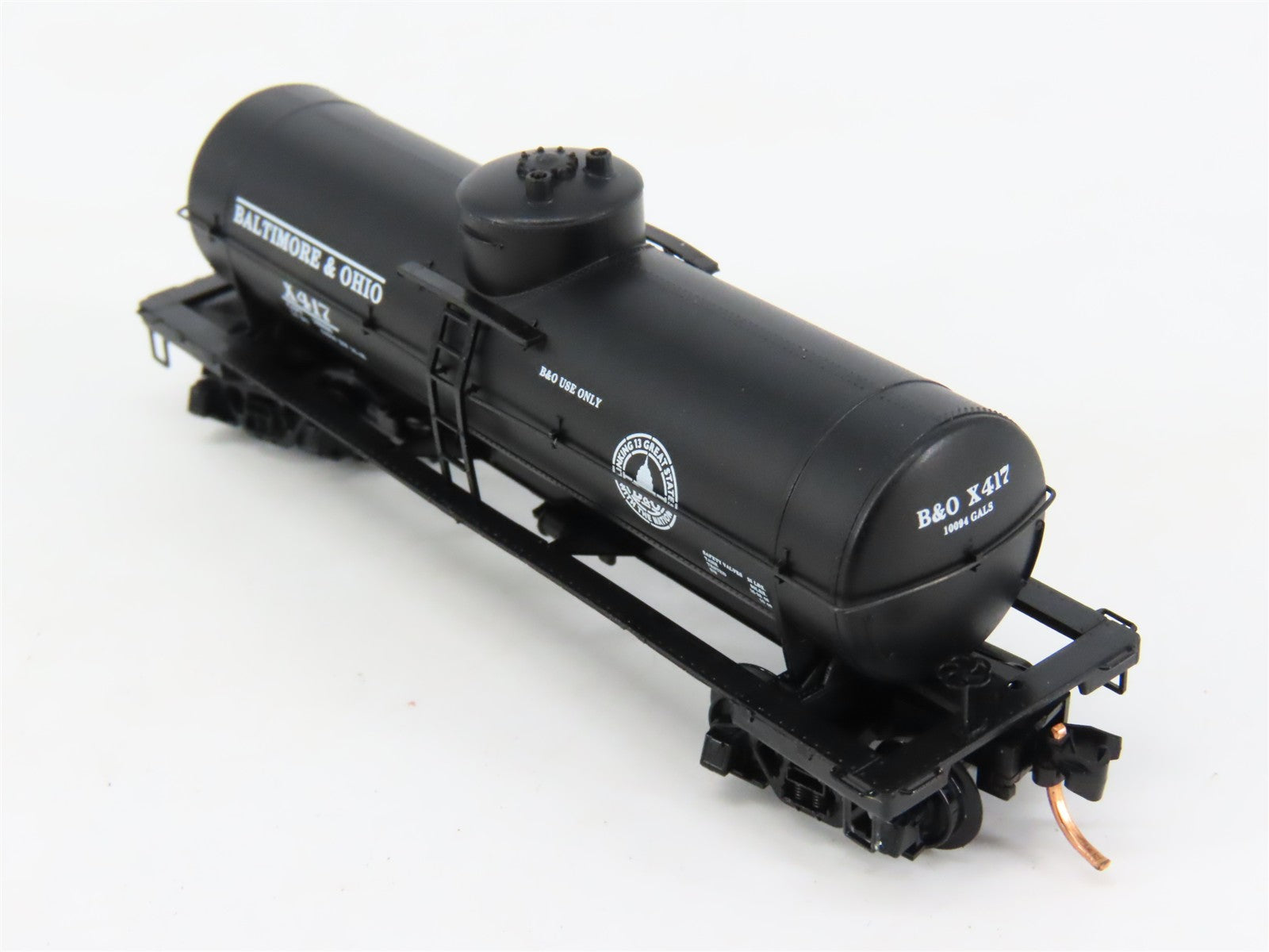 N Scale Micro-Trains MTL 65020 B&O Baltimore & Ohio Single Dome Tank Car #X417
