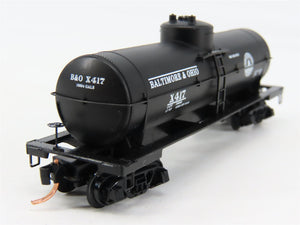 N Scale Micro-Trains MTL 65020 B&O Baltimore & Ohio Single Dome Tank Car #X417