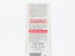 N Scale Micro-Trains MTL 65020 B&O Baltimore & Ohio Single Dome Tank Car #X417