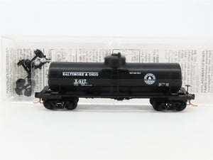 N Scale Micro-Trains MTL 65020 B&O Baltimore & Ohio Single Dome Tank Car #X417