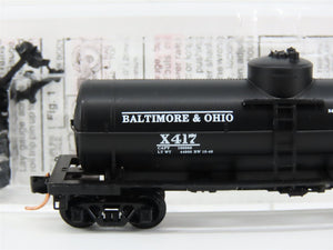 N Scale Micro-Trains MTL 65020 B&O Baltimore & Ohio Single Dome Tank Car #X417
