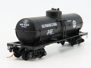 N Scale Micro-Trains MTL 65020 B&O Baltimore & Ohio Single Dome Tank Car #X417
