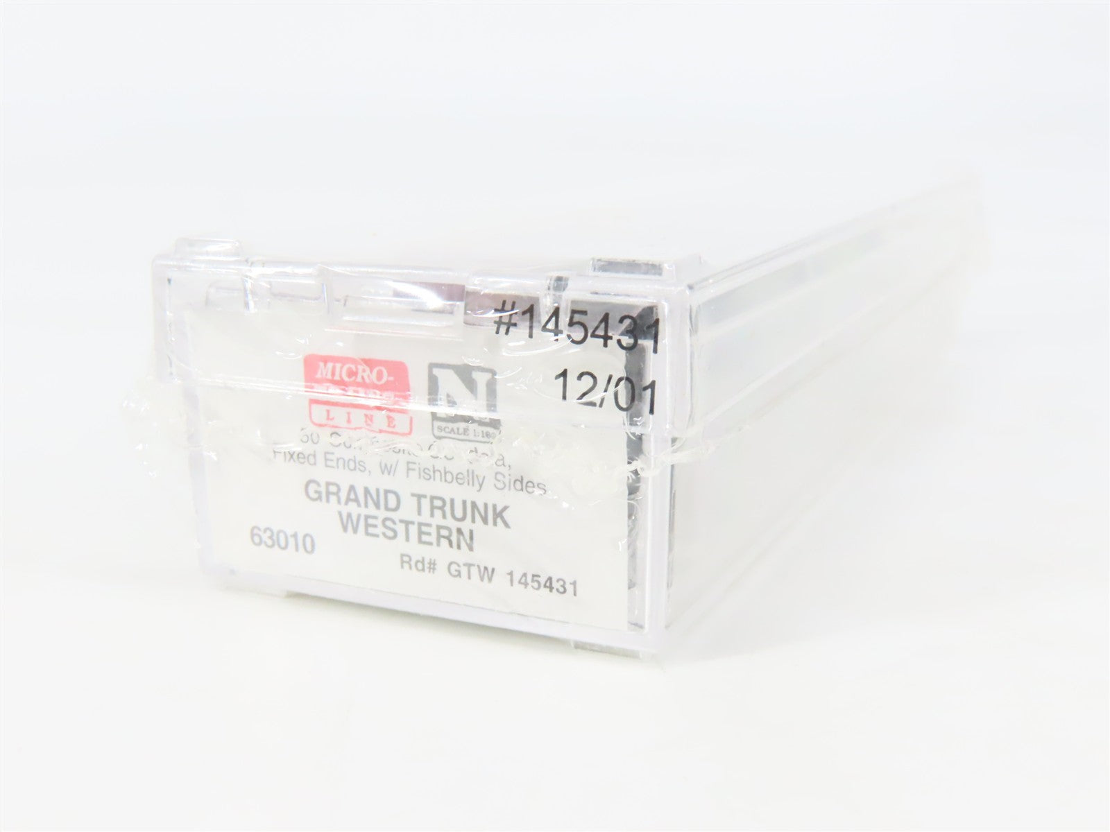 N Scale Micro-Trains 63010 GTW Grand Trunk Western 50' 50' Composite Gondola RTR