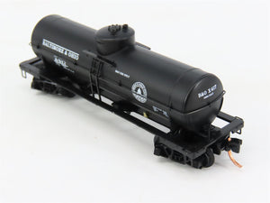 N Scale Micro-Trains MTL 65020 B&O Baltimore & Ohio Single Dome Tank Car #X417