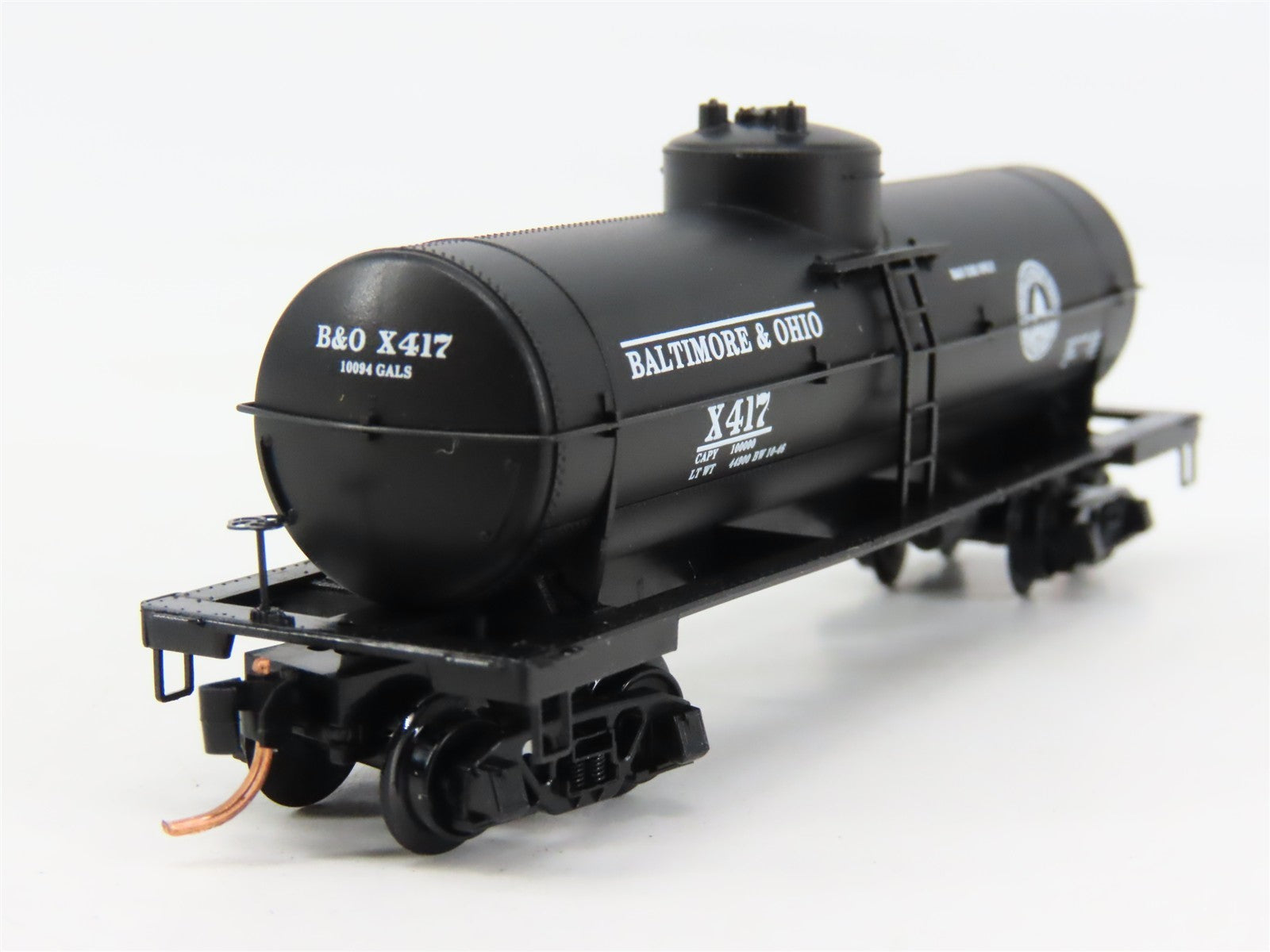 N Scale Micro-Trains MTL 65020 B&O Baltimore & Ohio Single Dome Tank Car #X417
