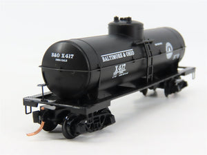N Scale Micro-Trains MTL 65020 B&O Baltimore & Ohio Single Dome Tank Car #X417
