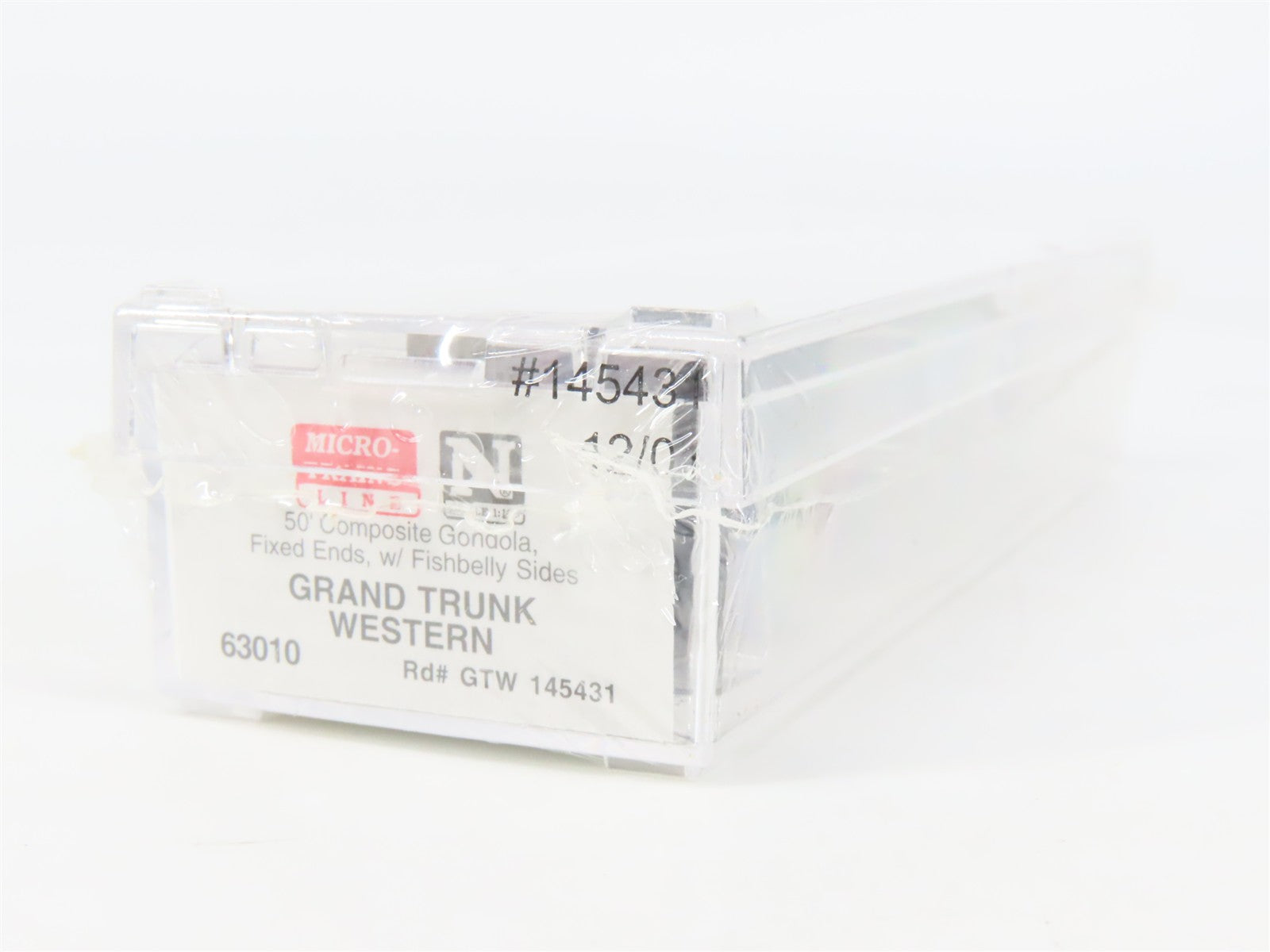 N Scale Micro-Trains 63010 GTW Grand Trunk Western 50' Composite Gondola RTR
