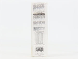 N Scale Micro-Trains 63010 GTW Grand Trunk Western 50' Composite Gondola RTR