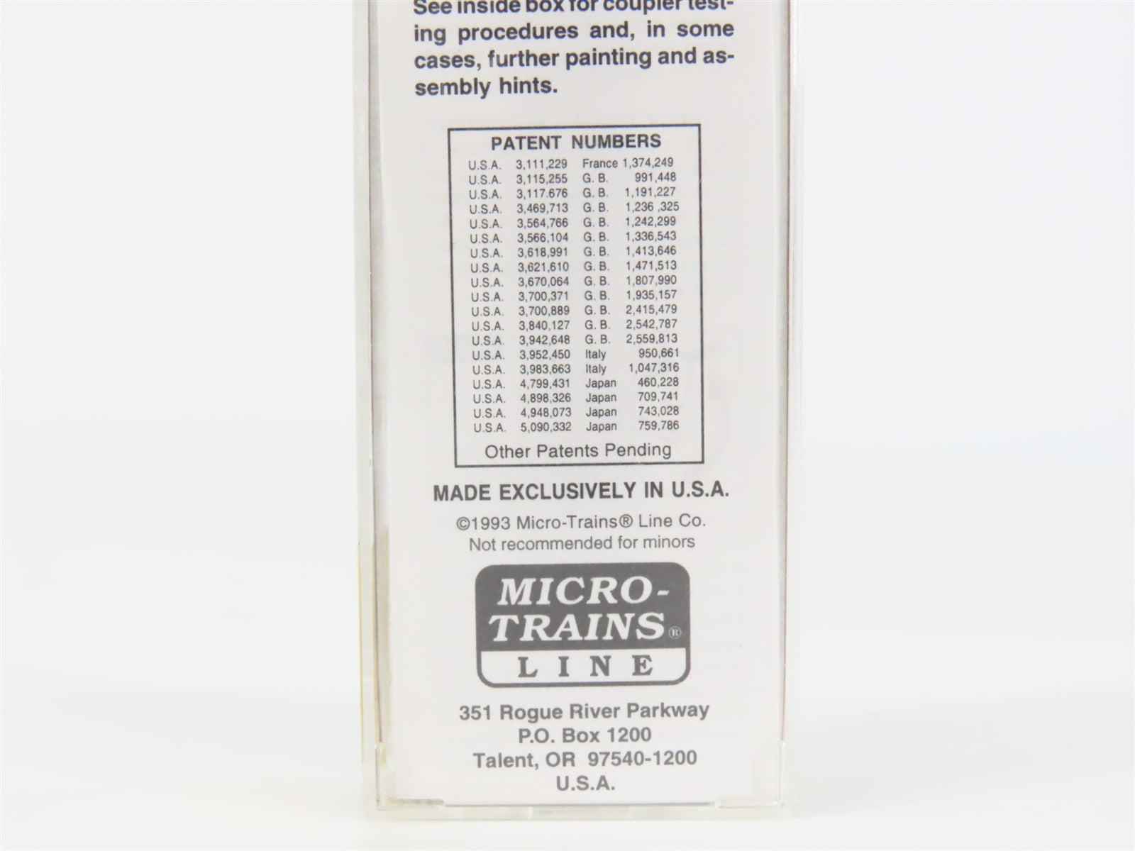 N Scale Micro-Trains 63010 GTW Grand Trunk Western 50' Composite Gondola RTR