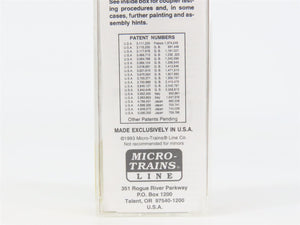 N Scale Micro-Trains 63010 GTW Grand Trunk Western 50' Composite Gondola RTR