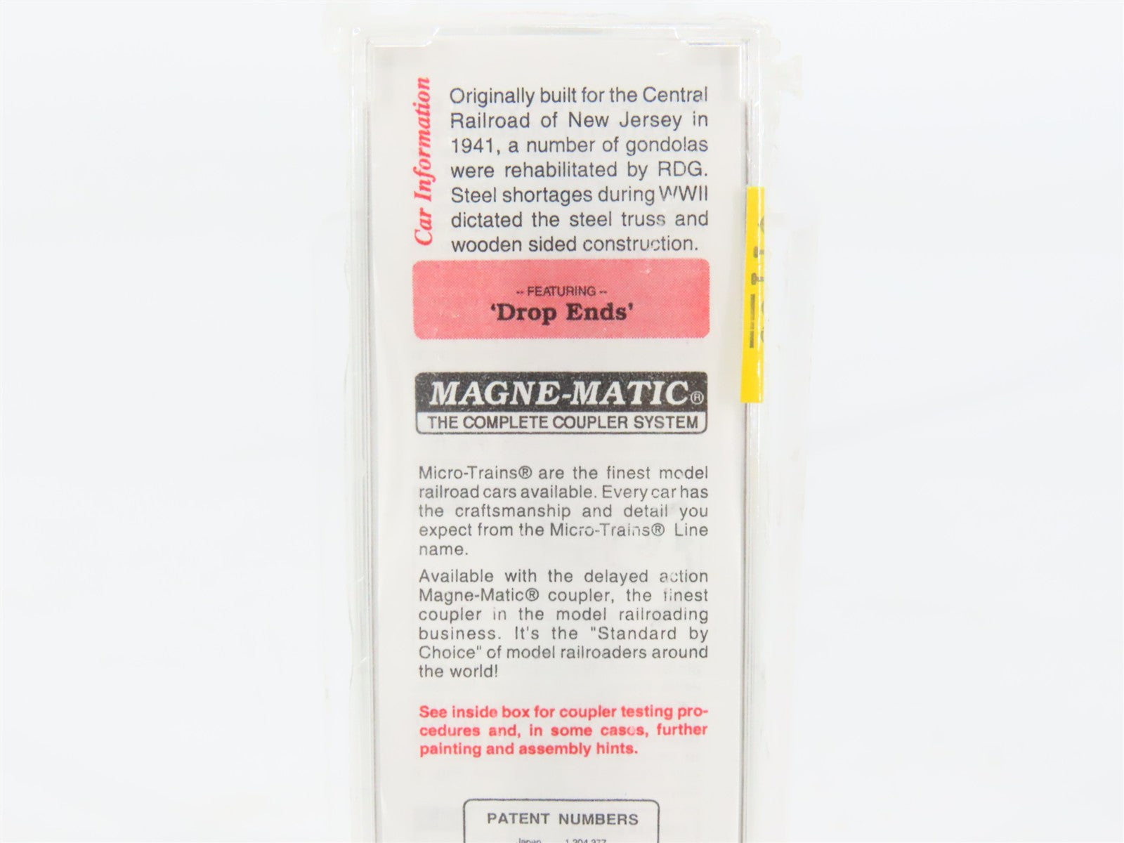 N Scale Micro-Trains 62060 RDG Reading 50' 50' Composite Gondola 36328 RTR