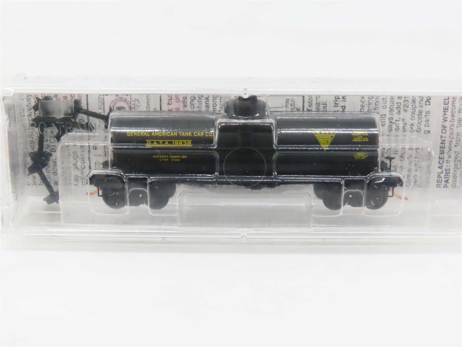 N Micro-Trains MTL 65040 GATX General American Single Dome Tank Car #19638