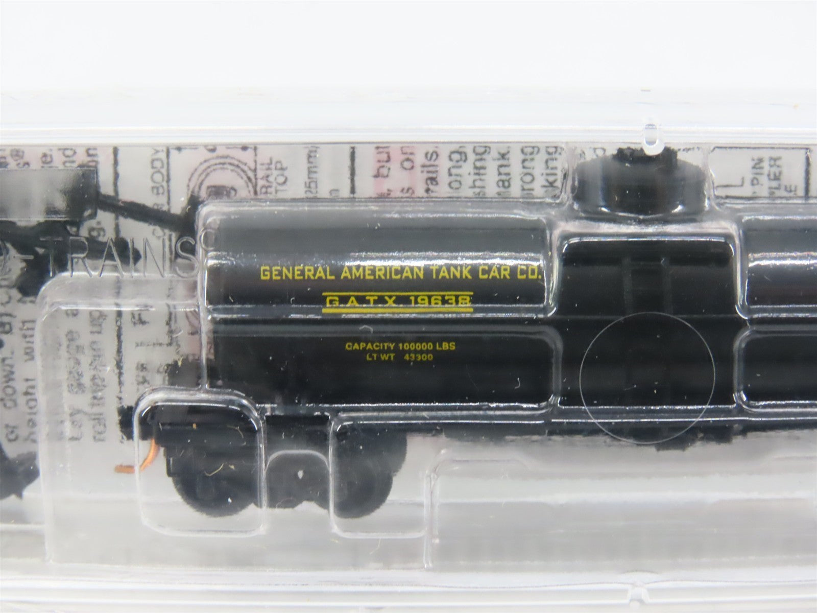 N Micro-Trains MTL 65040 GATX General American Single Dome Tank Car #19638