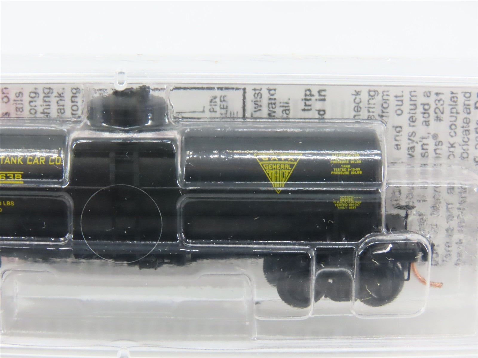 N Micro-Trains MTL 65040 GATX General American Single Dome Tank Car #19638