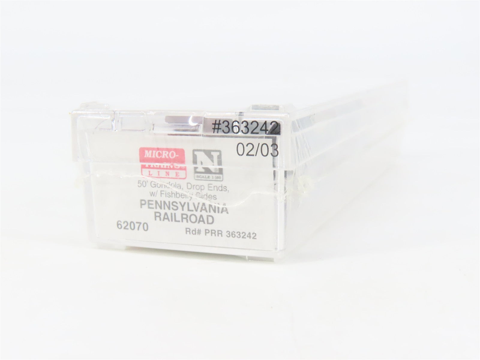 N Scale Micro-Trains 62070 PRR Pennsylvania Railroad 50' 50' Gondola 363242 RTR