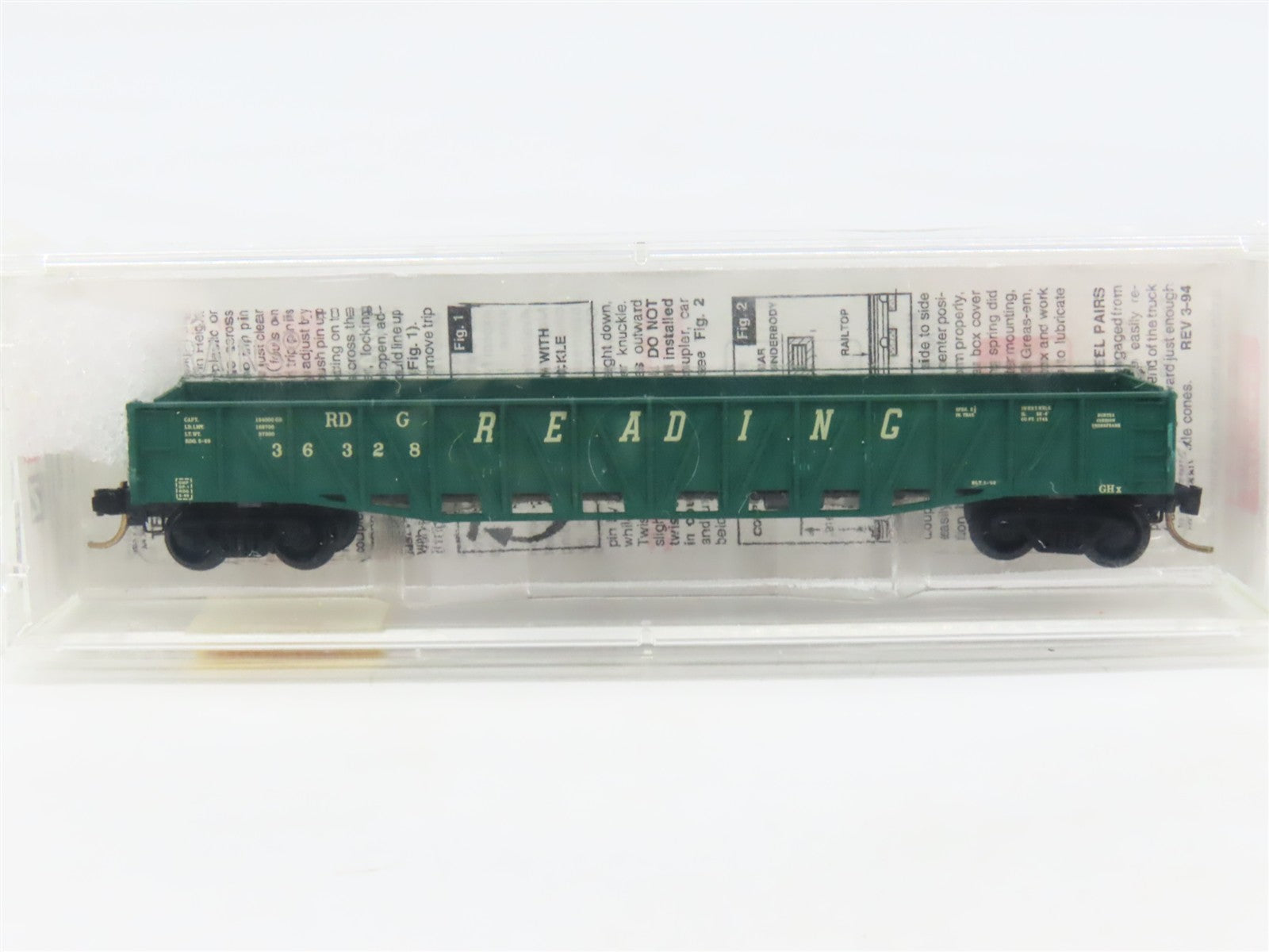N Scale Micro-Trains 62060 RDG Reading 50' Composite Gondola 36328 RTR