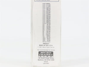 N Scale Micro-Trains 62050 CNJ Central New Jersey 50' Composite Gondola RTR
