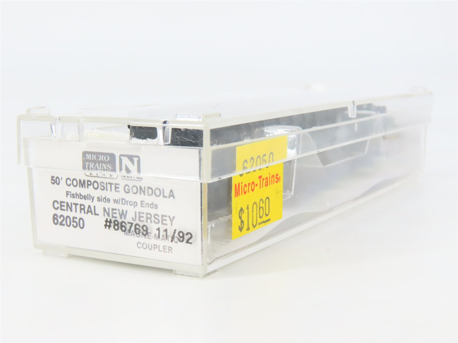 N Scale Micro-Trains 62050 CNJ Central New Jersey 50' Composite Gondola RTR
